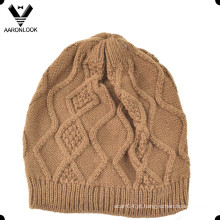 Acrílico Crochet Padrão Winter Kids Cap